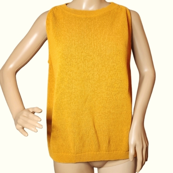 Ann Taylor stretchy knit sleeveless sweater - Picture 1 of 15